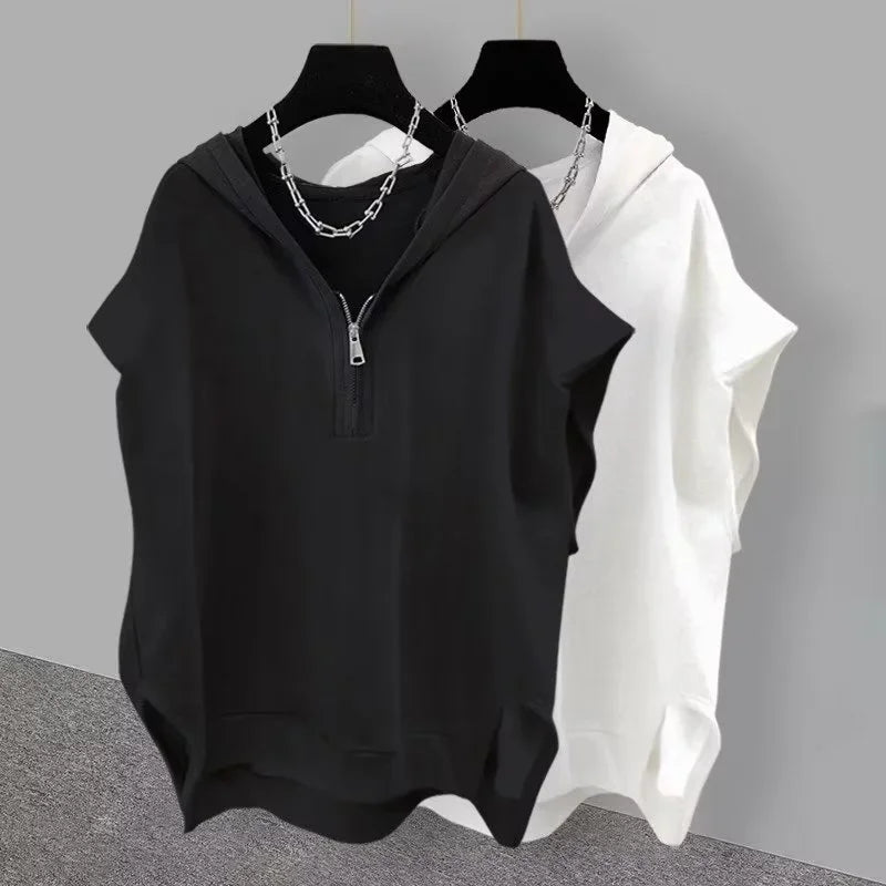 Unisex Casual Hooded Pullover Top