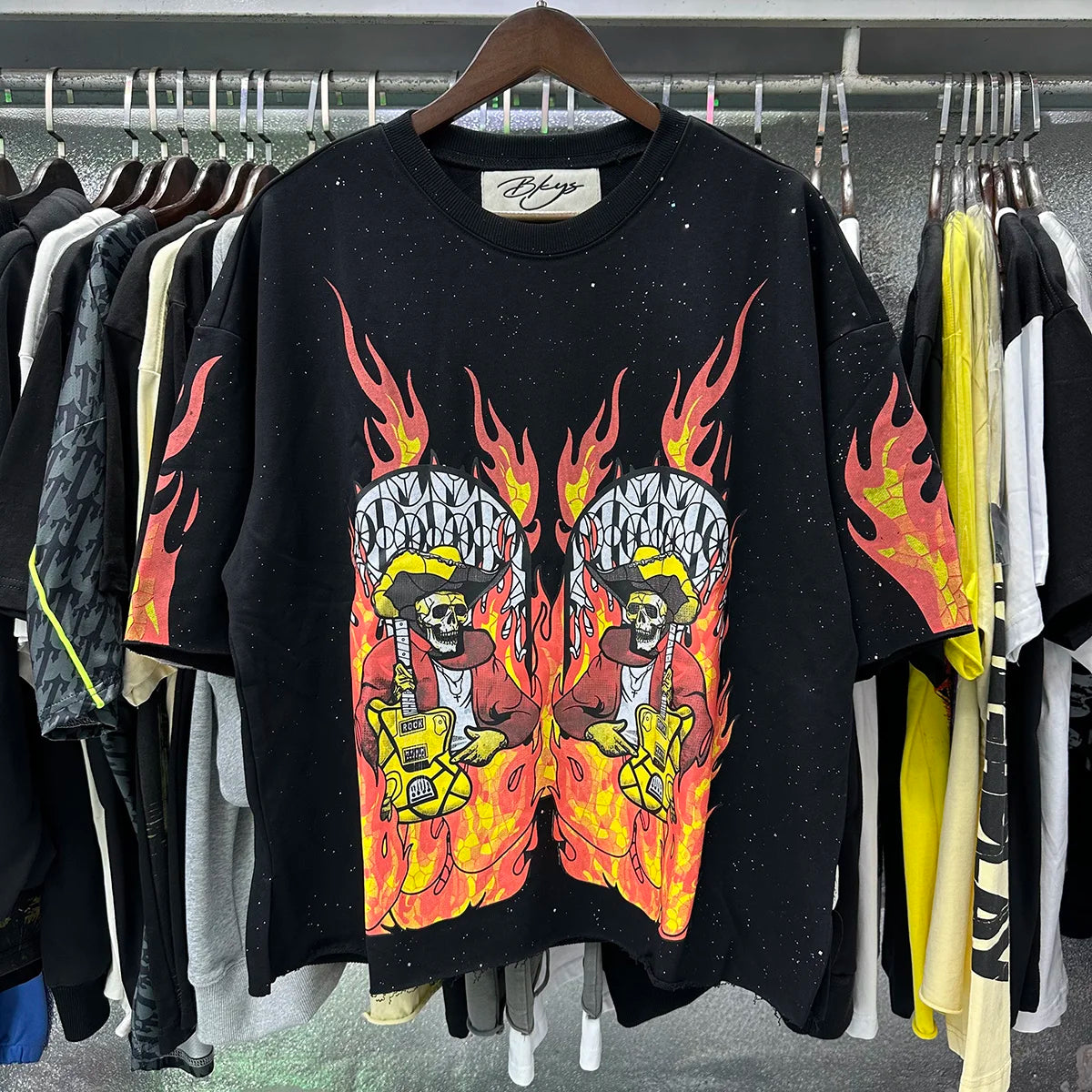 Diamond Short Sleeve Cropped T-shirt for Men and Women Cotton Summer Tshirts Oversized