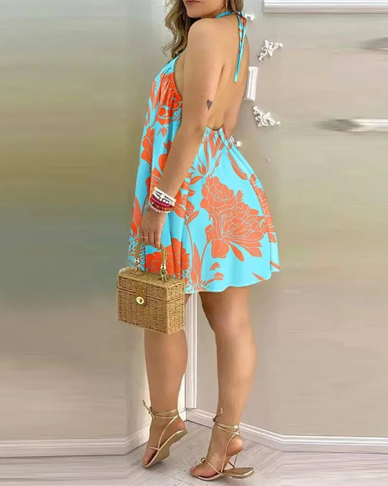 Island Breeze Floral Dress
