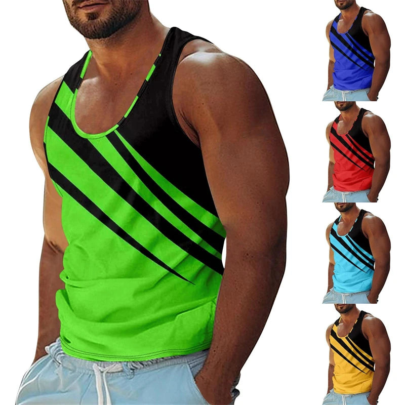 Men's Athletic Sleeveless Tank Top