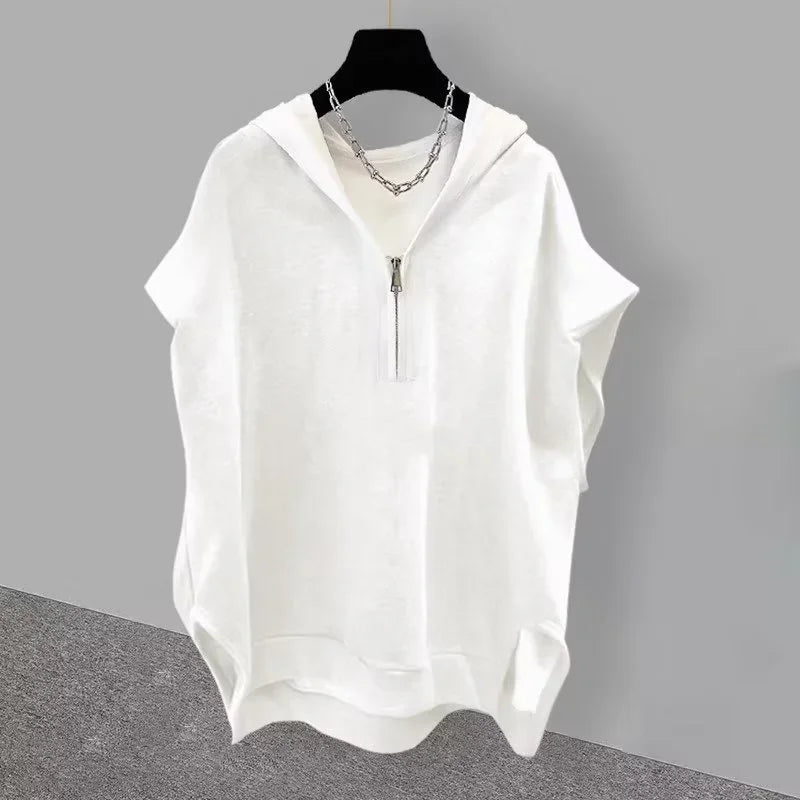 Unisex Casual Hooded Pullover Top