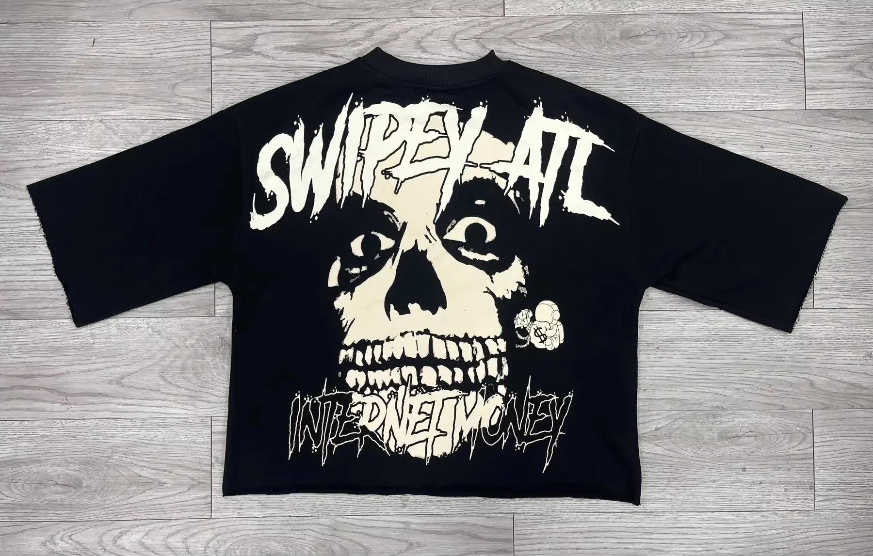 Oversized Street Style Skull T-Shirt